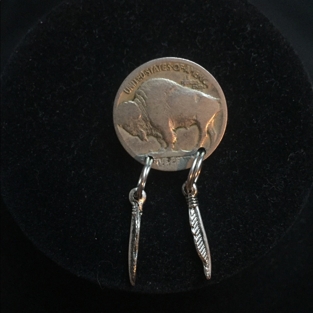 1937 Buffalo Nickel Pin